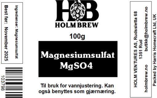 Magnesiumsulfat MgSO4 100 g