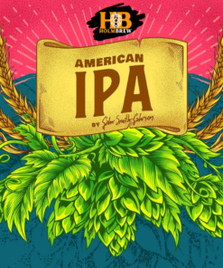 American IPA allgrain ølsett