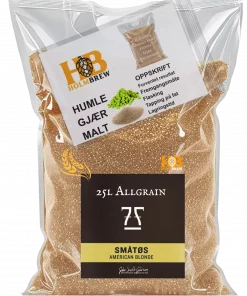 Småtøs American Blonde sett 25L