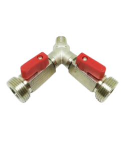 Y-Splitter til co2-regulator