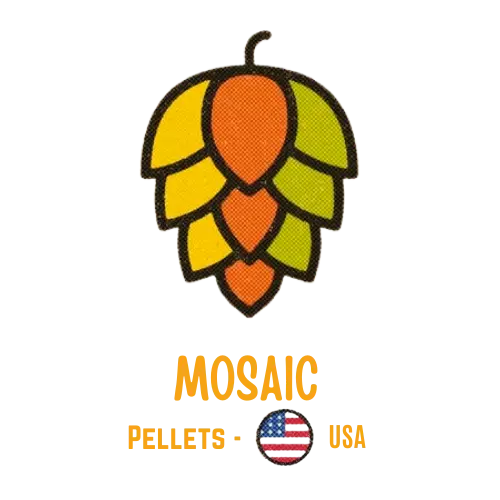 Mosaic 100 g - Humleblader