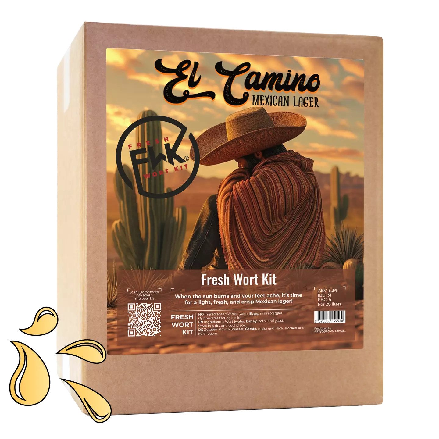 FWK El Camino Mexikan Lager Fresh Wort Kit