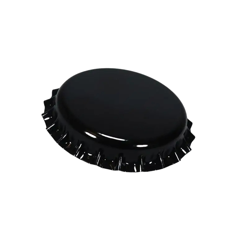 Flaskekapsler sort 26mm 100 stk