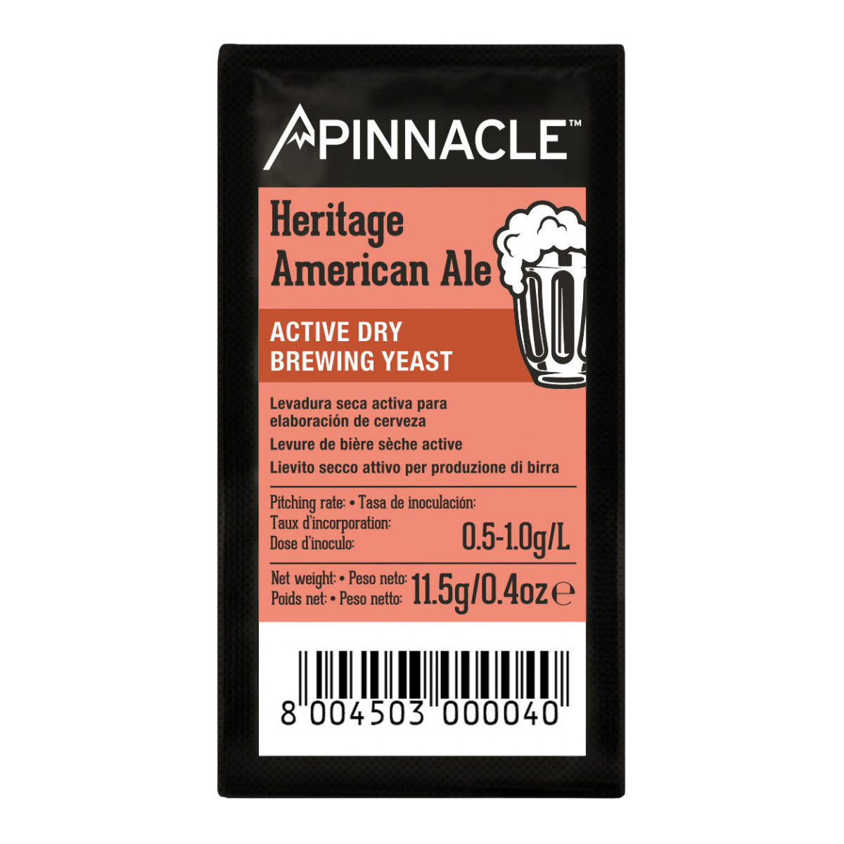Pinnacle Heritage American Ale 11,5g