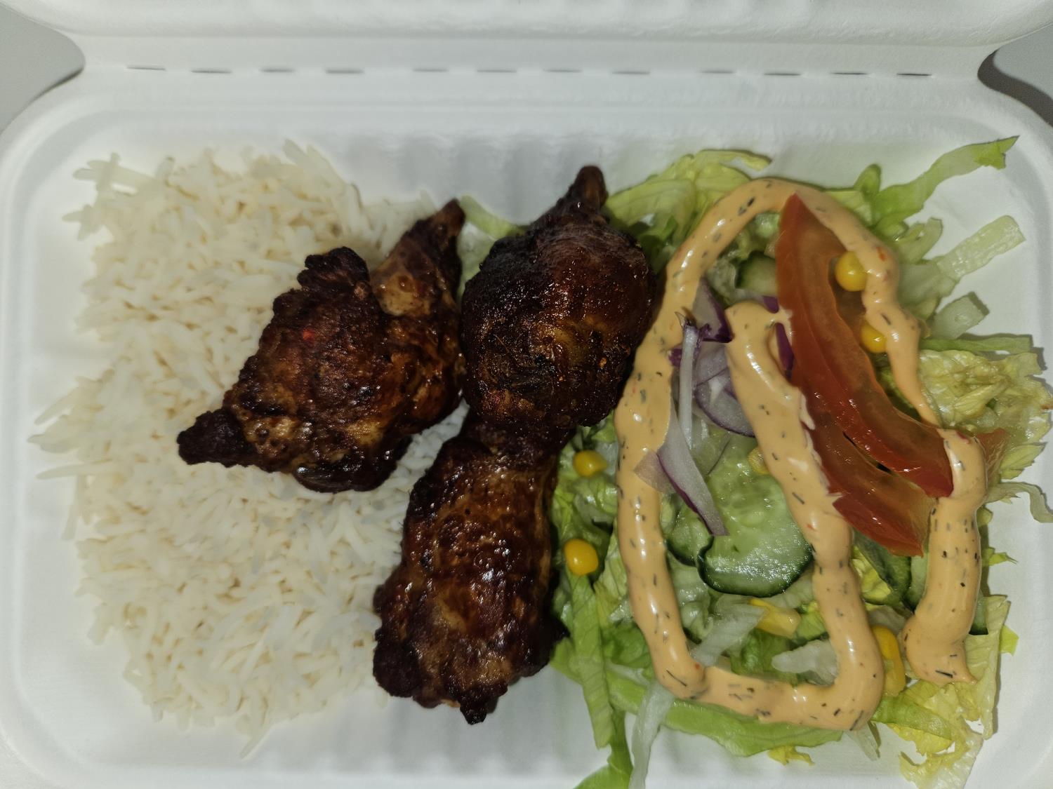 Tamilsk kylling curry med ris