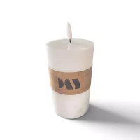Kubbelys Day Led 3D flamme ø:7,5 cm h:12,5 cm