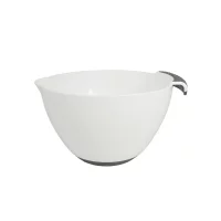 Bakebolle Dalo 2,5 liter anti-skli hvit/grå