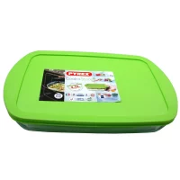 Ildfast form Pyrex med lokk 4,5 liter