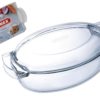 Ildfast form Pyrex med lokk 5,8 liter