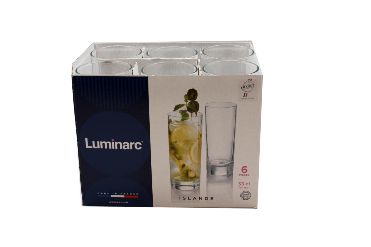 Drikkeglass Luminarc Islande 33 cl pr stk
