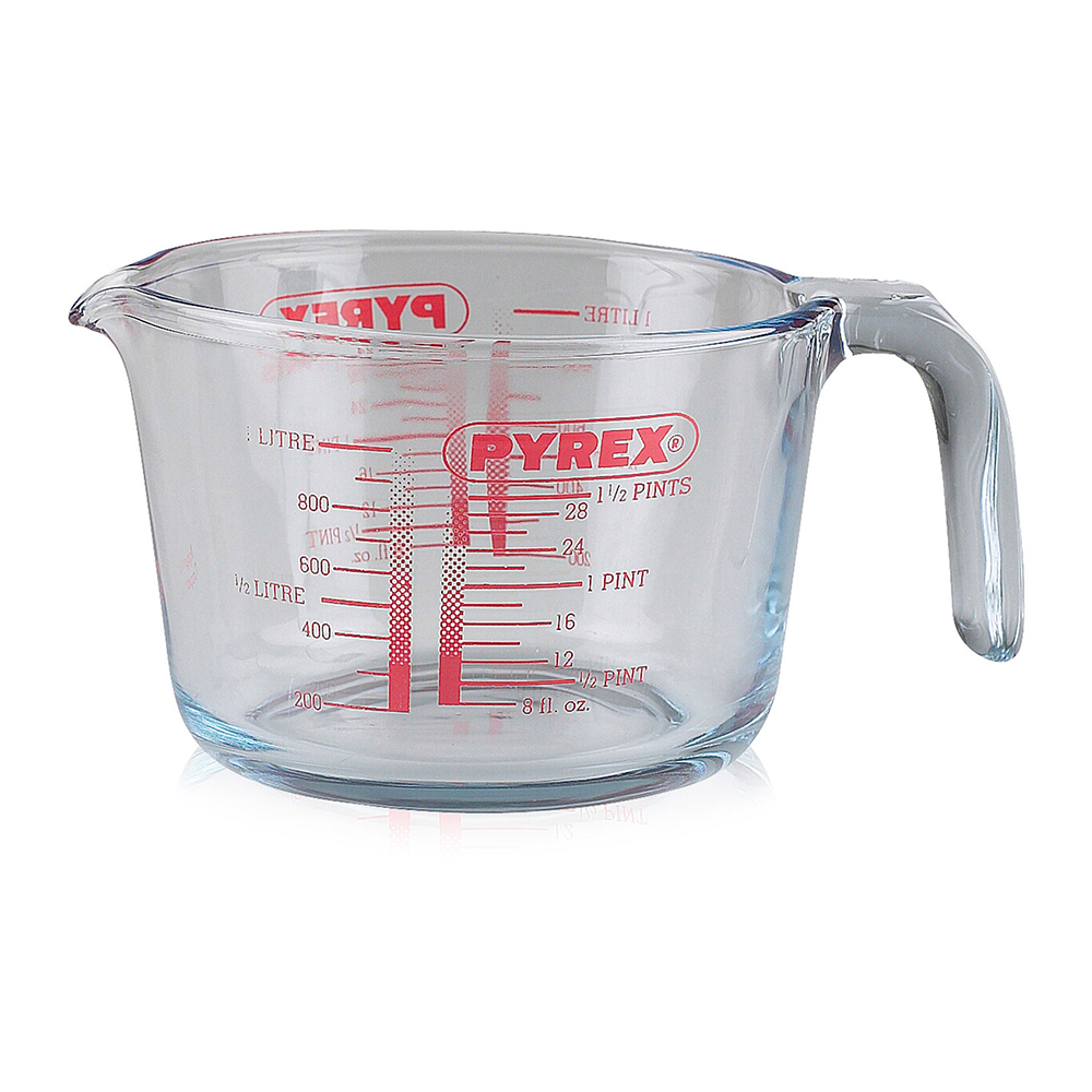 Litermål Pyrex glass 1,0 liter klar