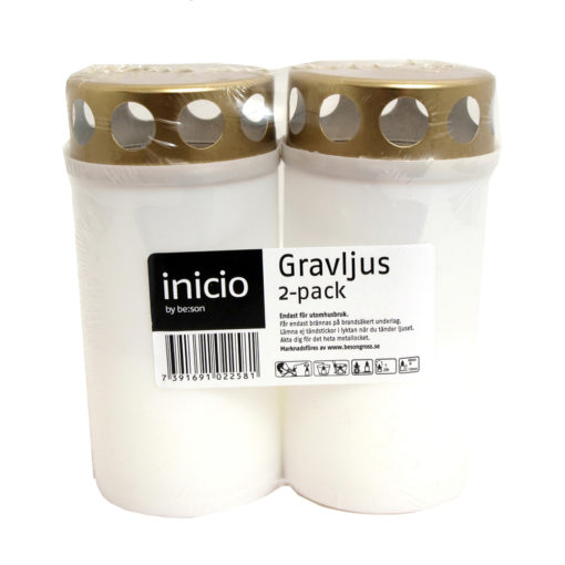 Gravlyslykt Inicio 2 stk 20 timer