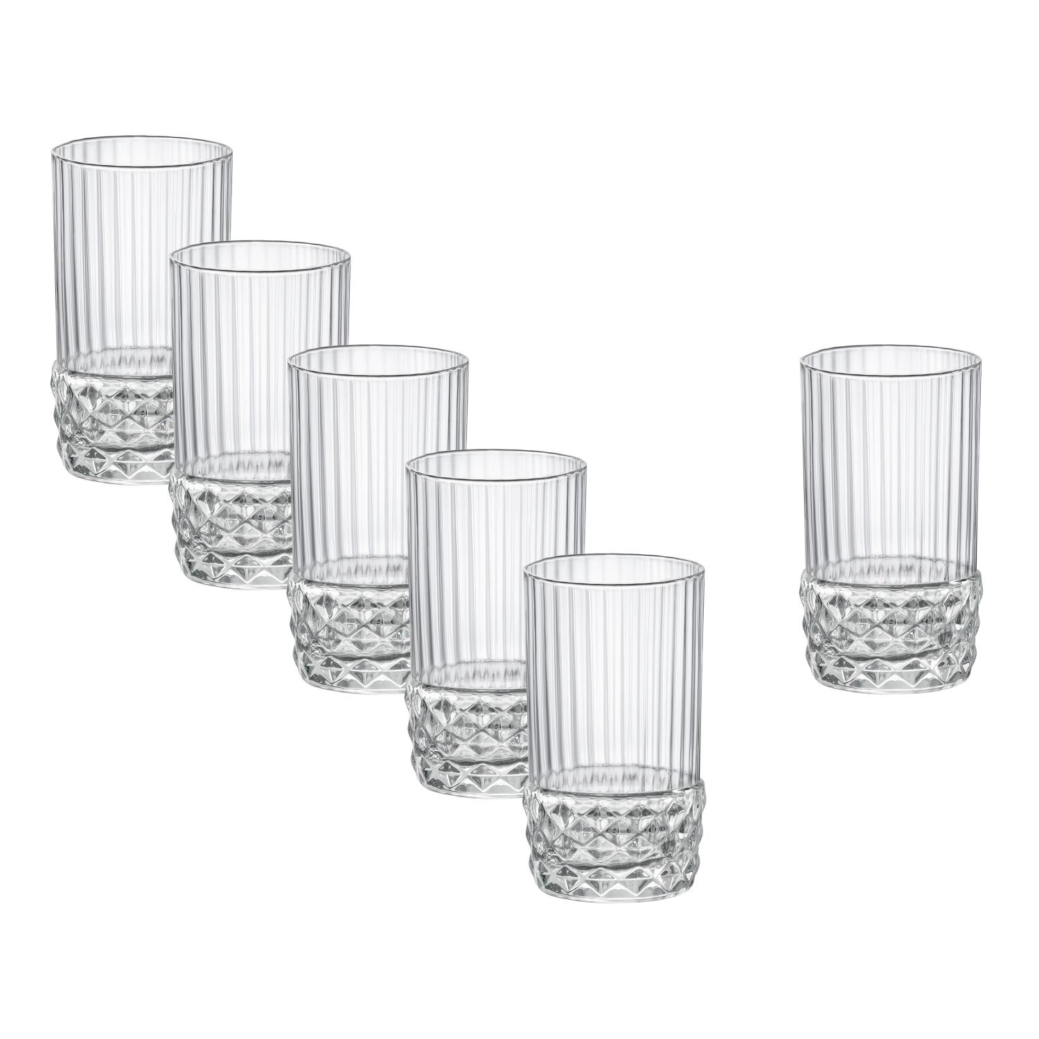 Shotglass Modern House America 6 stk 8 cl