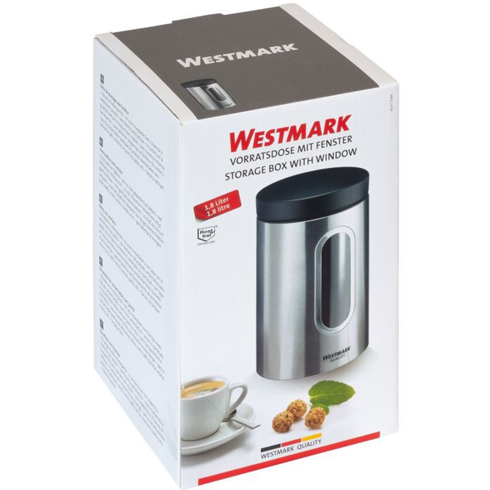 Kaffeboks Westmark 500gr/1800ml stål