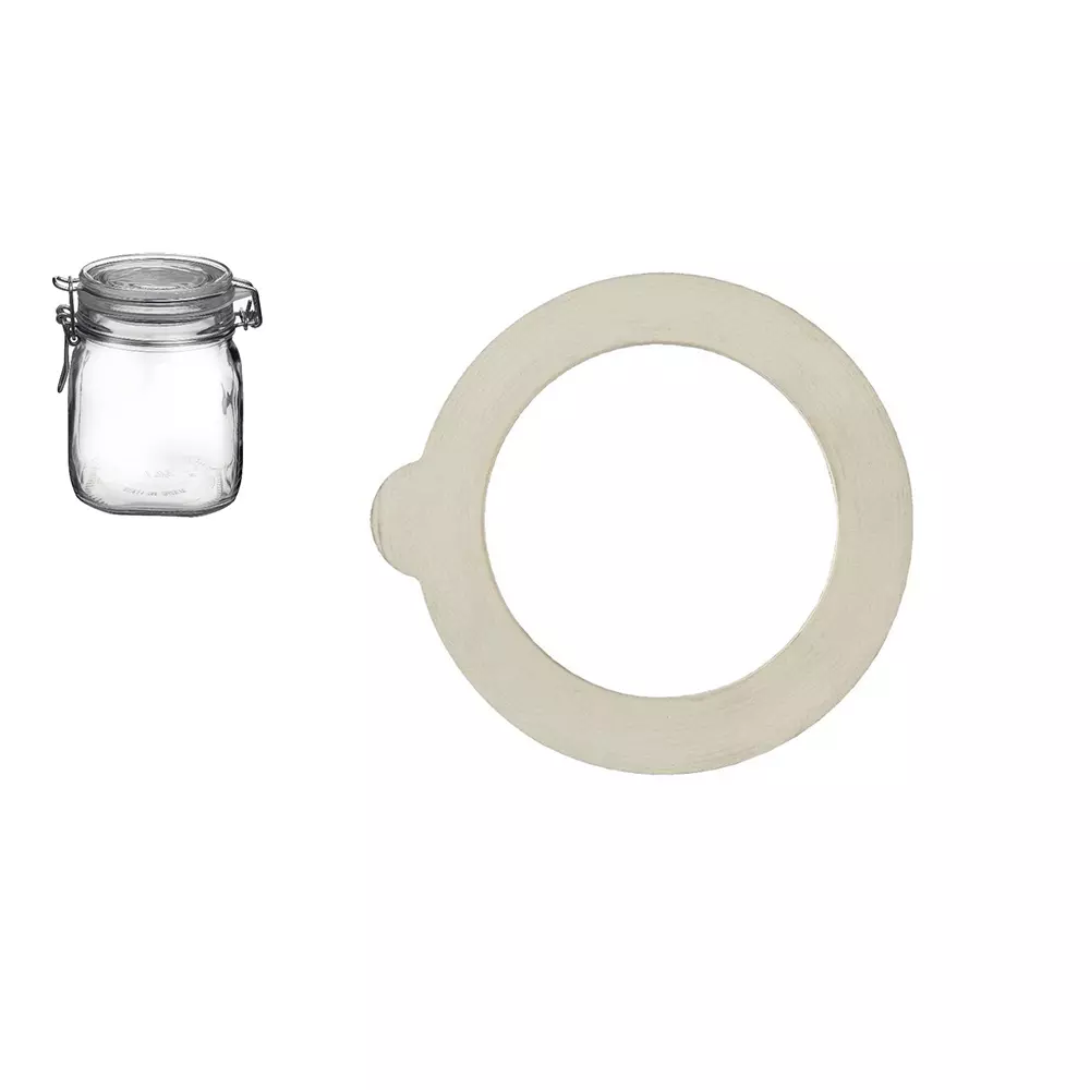 Gummipakning Bormioli sylteglass Fido 6 stk