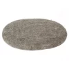 Sitteunderlag Holmen Dakota brun ø:35 cm ull/polyester