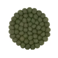 Kjeleunderlag Holmen Dakota Oliven grønn ø:19x2,5x2,5 cm ull