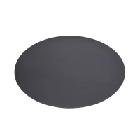 Spisebrikke Holmen West mørk sjokolade 43,5x28,5 cm oval