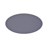 Spisebrikke Holmen West mørk grå 43,5x28,5 cm oval