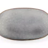 Serveringsfat Hedda blå oval 30,5x18 cm
