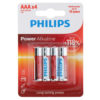 Batteri Philips 4 stk LR03/AAA