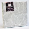 Serviett 20 stk 33x33 cm monochrome leaves