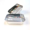 Aluminiumsform Nba 4 stk 0,7 liter med lokk 18,5x13,2x5,1 cm