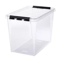 Plastkasse SmartStore™ Classic 66 liter transparent