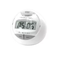 Timer digital hvit