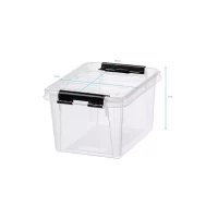 Plastboks SmartStore™ Classic 1,5 liter transparent