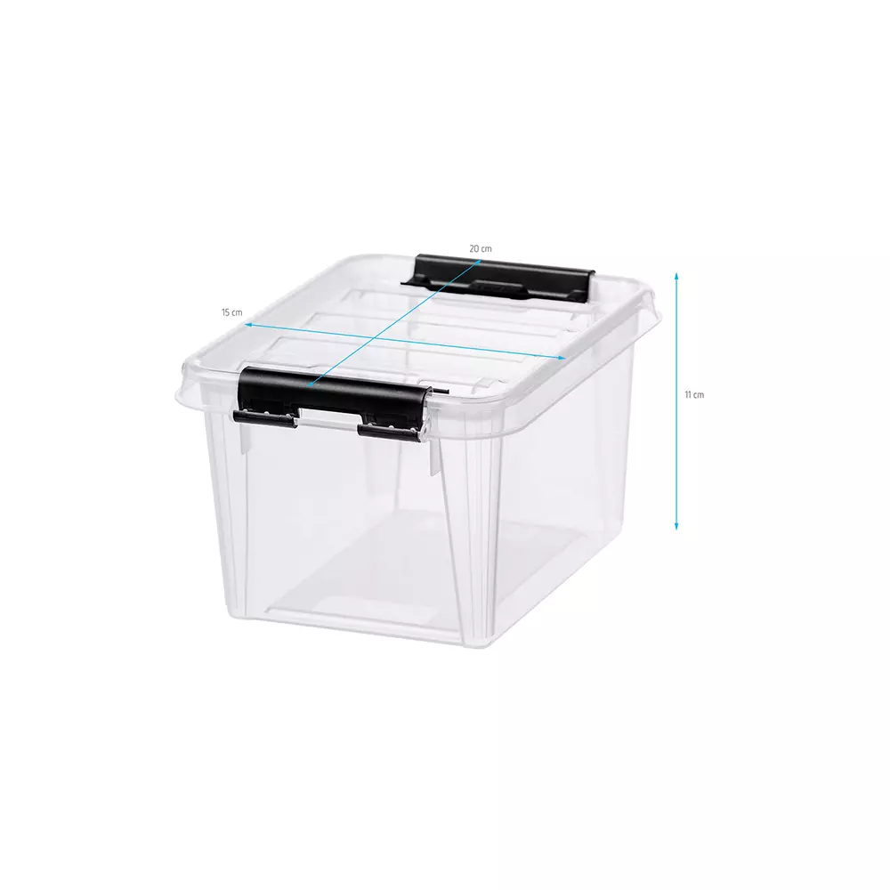 Plastboks SmartStore™ Classic 1,5 liter transparent