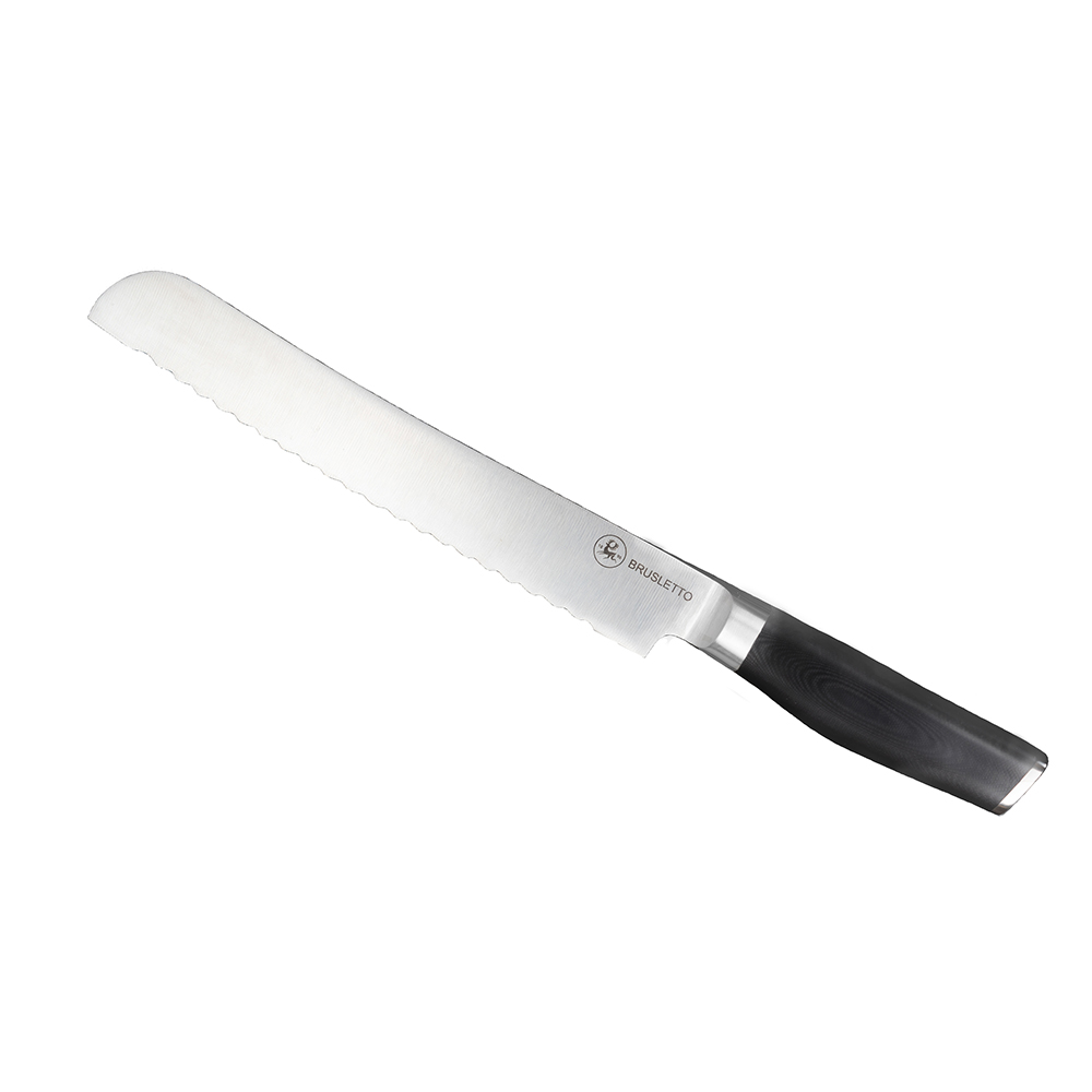 Brødkniv Brusletto 23 cm svart