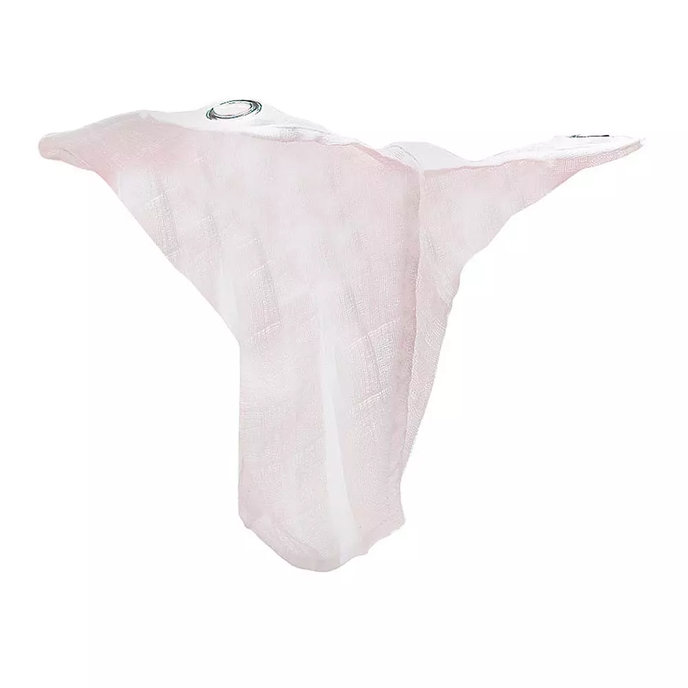 Silduk Jonas i polyester hvit