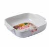 Ildfast Form Pyrex Signatur 2,1 liter hvit 22x22 cm