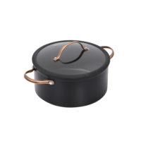 Kjele Modern House Black Copper 4,5 liter Ø:24 cm