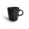 Krus Modern House Black Satin 9 cm svart steintøy