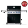 Gassgrill Napoleon Rogue Pro S 625, Sizzle Zone, Bakbrenner, 5 brennere, svart, rustfritt stål
