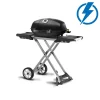 Elektrisk grill Napoleon TravelQ Pro 285 m. foldbar vogn sort - Elektrisk