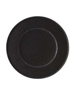 Tallerken Modern House Black Satin cm svart steintøy