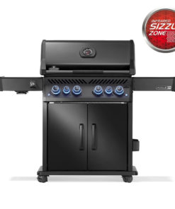 Gassgrill Napoleon Rogue Pro S 525, Sizzle Zone, Bakbrenner, 4 brennere, matt svart
