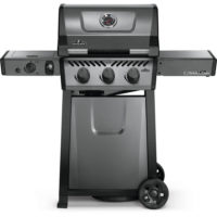 Gassgrill Napoleon Freestyle 365, 3 brennere, Sizzle Zone, grå