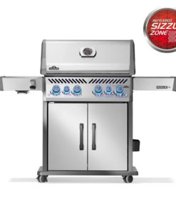 Gassgrill Napoleon Rogue Pro S 525, Sizzle Zone, Bakbrenner, 4 brennere, rustfri