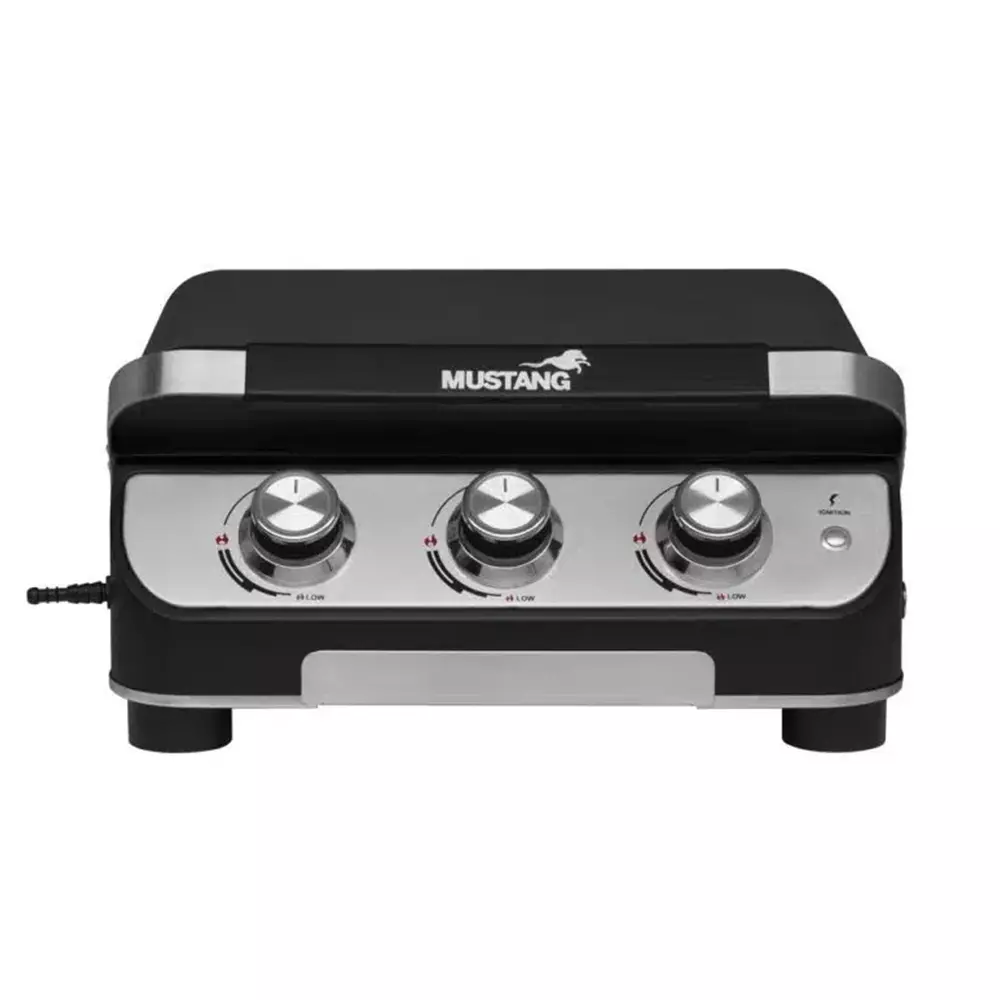 Gassgrill Mustang Plancha 3 brenner