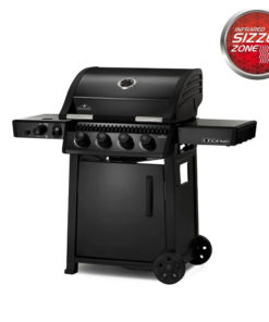 Gassgrill Napoleon Legend  425, 4 brennere, Sizzle Zone, dør, grå