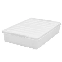 Bedroller SmartStore™ Classic 60 liter hvit med hjul