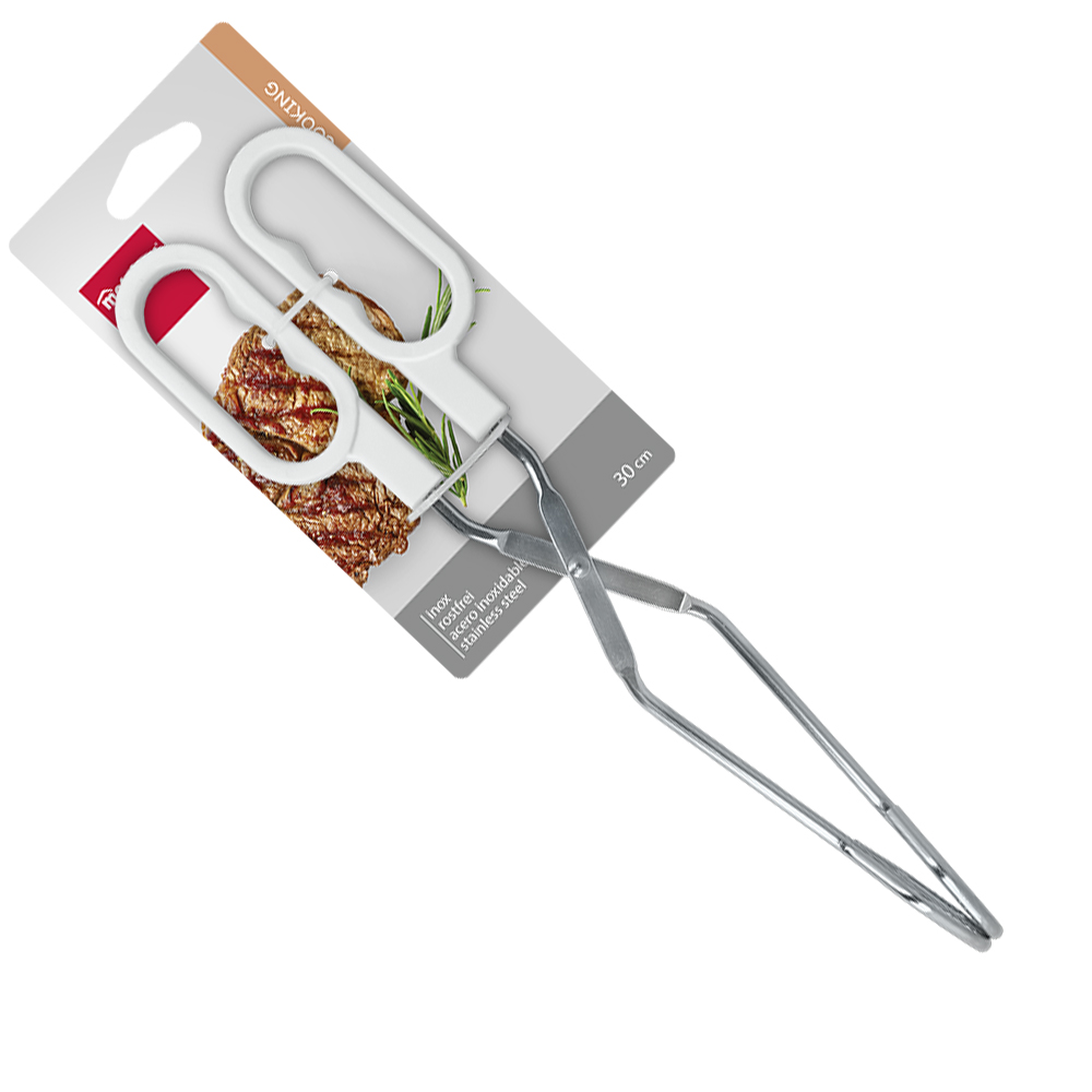 Pølse-og grillklype Metaltex  i metall 27 cm