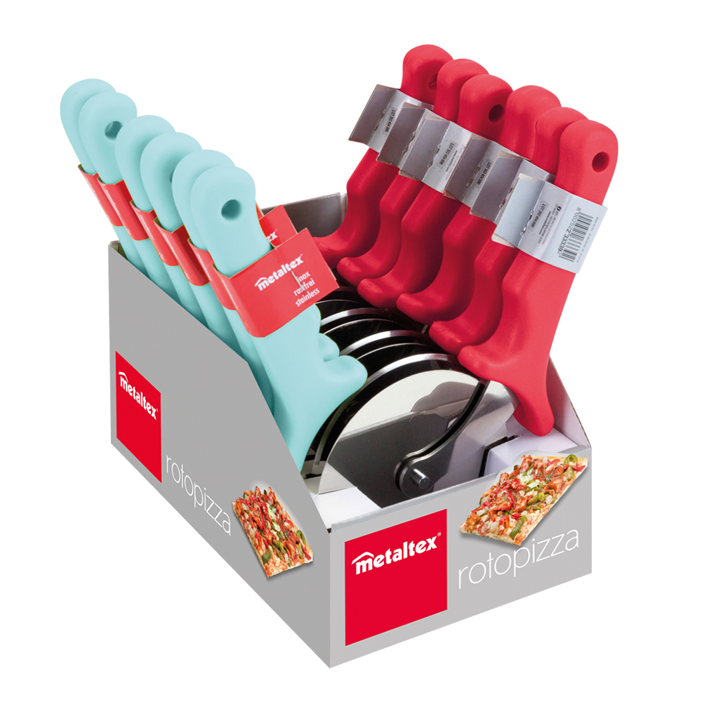 Pizzahjul Metaltex xl ass farger