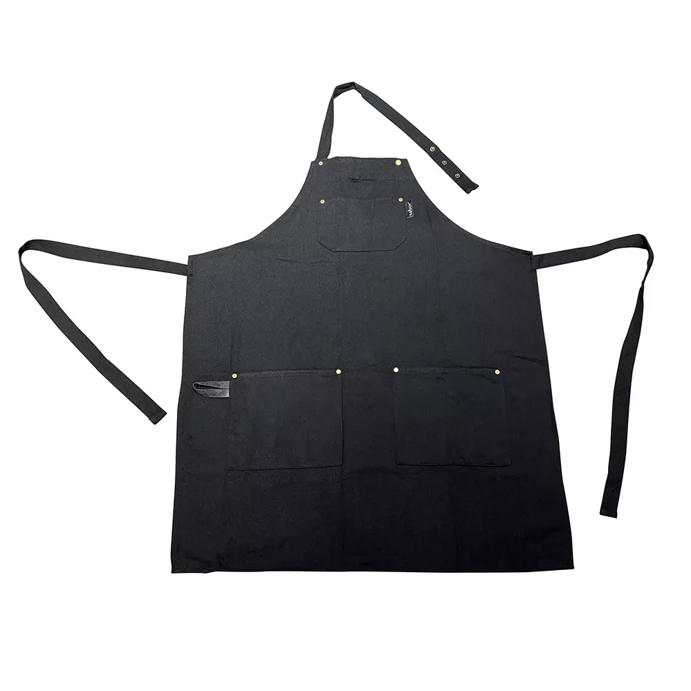 Forkle Sabor Home svart fiskebensmønster