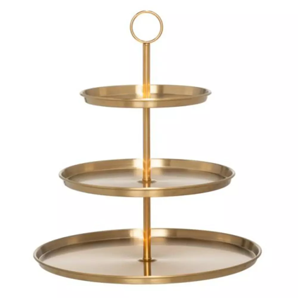 Etasjefat Maku gullfarget stål