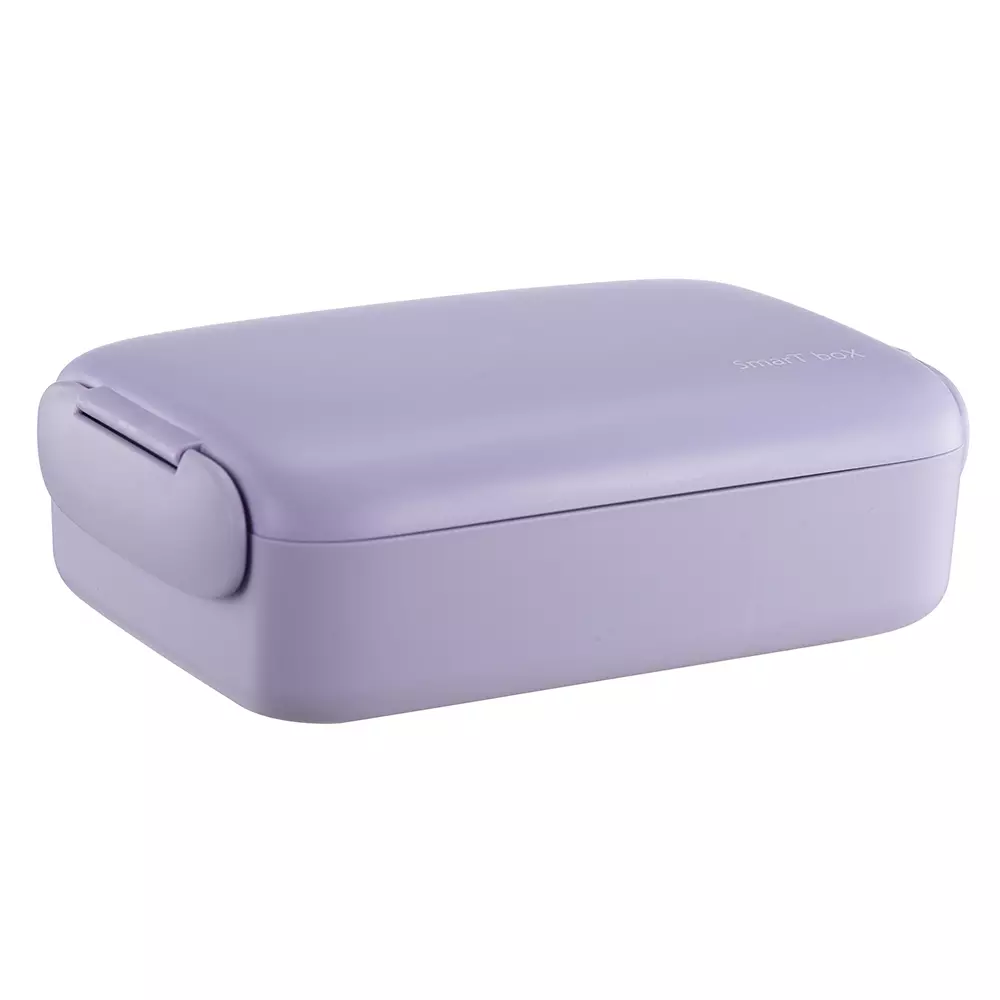 Matboks Modern House Smart box 0,9 liter lilla